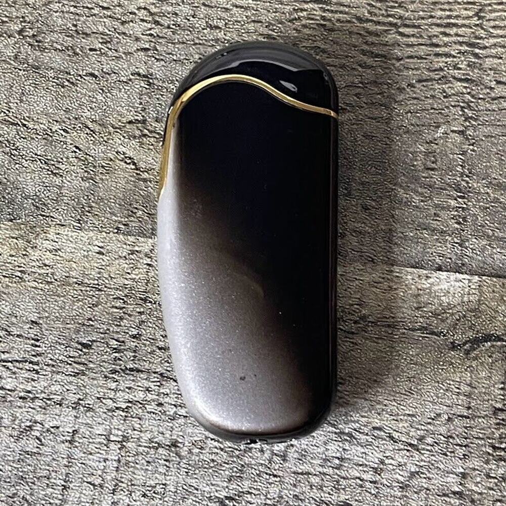 Colibri Black w/Silver Gradient and Gold Trim 655 Collectible As Is